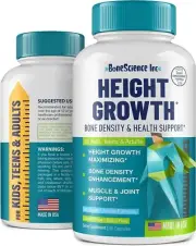 Height Growth Maximizer Natural Peak Height Grow Taller Supplement for Adults &