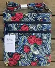 Vera Bradley Disney “Bonjour Belle” Triple Zip Hipster NWT