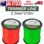 2.7MM X 210M COMMERCIAL USE TRIMMER LINE MOWING Whipper Snipper Cord Rope AUS