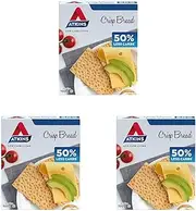 Atkins Low Carb Crispbread 100g (Pack of 3)
