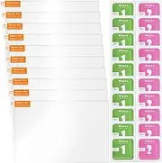 SonKu Windshield Applicator,8 Pack Static Cling for Stickers Easy Application, Removal and Re-Application - 3.8 x 5.8 Inch,Heat-Resistant