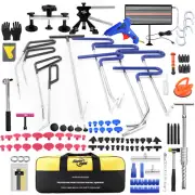 PDR LED Paintless Dent Puller Rods Repair Tools Kit Car Hail Removal Full Set AU