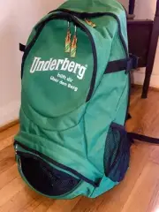 RARE UNDERBERG BITTERS LARGE RUCKSACK BACKPACK NEW BOTTLE PULL TABS HARD TO FIND