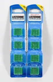 2 Listerine Ultra Clean Access Dental Flosser Oral Care Hard to Reach Places