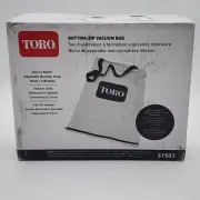 Toro 51503 Bottom-Zip Vacuum Bag for Blower Vacs New 1.5 bushels 5.3L New