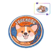 TOUCHDOG Circle Resting Mat For Pets - Corgi