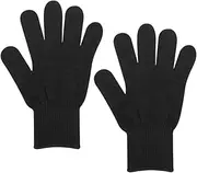 DLPRK 1 Pair of Gloves Size M, Hairdresser Perm Anti Fire Protection Hands, Professional Heat Resistant Gloves, Breathable and Comfortable