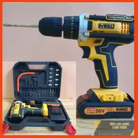 在飛比找蝦皮購物優惠-原裝 DeWALT 36v 3 功能電池鑽, 帶有附件 24