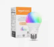 Amazon Basics Smart A19 LED Light Bulb, Color Changing, - BRAND NEW IN BOX