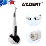 AZDENT Dental Wireless Endodontic Endo Motor LED Lamp 16:1 Contra Angle