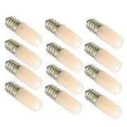 12pcs 1.5 W LED Globe Bulbs 90 lm E14 E12 T10 2 LED Beads Warm White White 180-265 V