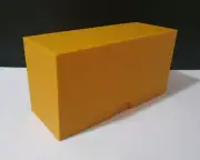 Bulk MUSTARD 550 Card Storage Box 2 Piece Unsleeved Pokemon MTG TCG 3d Print