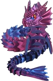 Printed Dragon Fidget Toys | Articulated Dragon Fidget Toys | Printed Flexible Dragon Fidget Toy for Friends Family Boys Girls