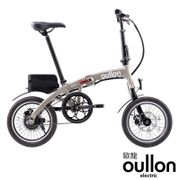 oullon歐龍 E16-1小紅隼 5段助力鋁合金碟煞電動輔助折疊自行車