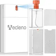 WeCleno Screen Cleaner Upgraded, All in One Computer Screen Cleaner, Car Screen Cleaner Built in 55ml Cleaning Spray, Portable Reusable Screen Cleaner Spray and Wipe for Laptop, Phone, iPad, MacBook