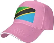 [SSIULUS] Tanzania Flag Casquette Cap Hats,Trucker,Baseball Cap with Snapback,Perfect for Summer,Golf