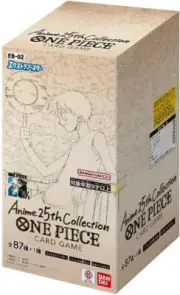 One Piece Card Game Extra Booster Anime 25th Collection EB-02 Box Japan New PSL