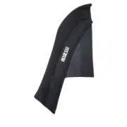 2 X Sparco Full Bucket Seat Side Protector Black Alcantara fabric