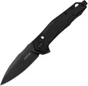 NEW Kershaw Monitor DuraLock Black Folding Knives