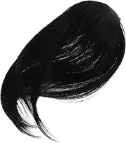 MOTHNUR Long Wig with Middle Parted Bangs Short Haircuts for Women Synthetic Lace Front Wig for Party Halloween Costumes