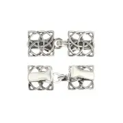 Cloak Clasp, 2Pcs Alloy Sweater Clips Retro Cardigan Buckles, Style 1