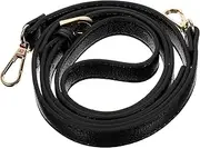 [DOITOOL] Adjustable Leather Bag Strap with Double Clasp Replacement Handbag Shoulder Strap for Crossbody and Shoulder Bags Elegant Design Accessory for Women