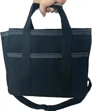Large Diaper Bag - Multifunctional Baby Travel Tote | Canvas Diaper Bag with Adjustable Straps, Portable Diaper Organizer in Bag Style, Lapto Pocket