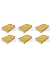 6 x Transgold Air Filter fits Alfa Romeo 155 2.0 167 T.S. 16V (167.A2G) (for: Alfa Romeo)