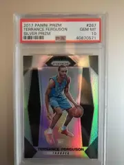 PSA 10 2017-18 Panini Prizm TERRANCE FERGUSON Silver Rookie Refractor RC