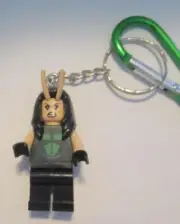 LEGO Mini-Figure Carabiner Keychain - Mantis (1 Keychain)