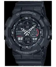 Casio Gshock GA-140-1A1 Black Edition Sports Watch NEW