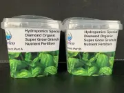 Hydroponic Supplies Soluble Nutrient Super Grow Leafy Greens & Herbs A&B KIT