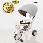 【親子良品】IIMO_有蓬兒童折疊三輪車(白色)