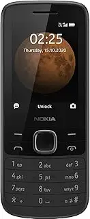 [Nokia] 225 Dual SIM 4G Phones, Black, SC Black