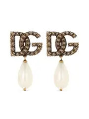 Dolce & Gabbana Bijoux Golden Drop Earrings