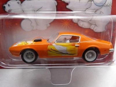 WHITE LIGHTNING 1972 PONTIAC FIREBIRD JOHNNY LIGHTNING COCA-COLA POLAR BEARS