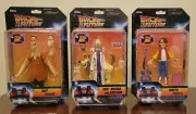 BACK TO THE FUTURE Toony Classics Action Figure Set NECA - Marty, Doc, Biff NEW