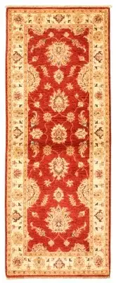 Vintage Hand-knotted Runner Rug 2'8" x 7'0" Traditional Wool Carpet
