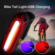 Rechargeable Bicycle Safety Cycling MTB Adult Mountain Road Bike LED Tail Light