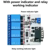 Multifunction RS232 Modbus Rtu Module Control Switches Board Relays Board Motor