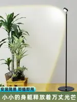 免運 LED專業植物補光燈仿太陽全光譜 室內陽臺落地植物專用生長補光燈