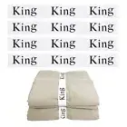 4pcs Bed Sheet Organizer Bands, Closet Organization Sheet Straps, King 4 Pack