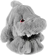 Funny Halloween Motorcycle Helmet Decoration Plush Shark Headband for Bikers Snowboard Helmet c