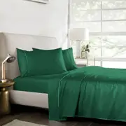 Bedding King 1000TC Pure Egyptian Cotton Sheet Set - Brunswick Green