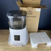 Floofi Automatic Smart Pet Feeder 6L - White Open Box