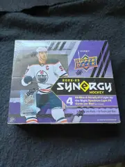 2022-23 Upper Deck Synergy Hockey Hobby Box Sealed 24 Cards Per Box