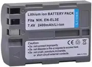 2400mAh EN-EL3E ENEL3E EN EL3E Li-ion Battery for Nikon D50 D70 D70s D80 D90 D100 D200 D300 D300S D700 Camera
