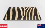 MOUSE PAD DESK MAT ANTI-SLIP|ZEBRA FUR ANIMAL TEXTURE IMAGE
