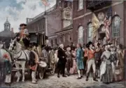 Washington's Inaugration : Jean Leon Gerome Ferris : 1899 : Art Print