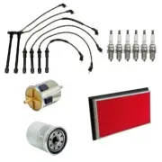 TK2008-10 Tune UP Kit, Plug Wire Air Oil Filter (FOR 00-04 Nissan Xterra 3.3L ) (for: Nissan)